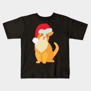 christmas cat 03 Kids T-Shirt